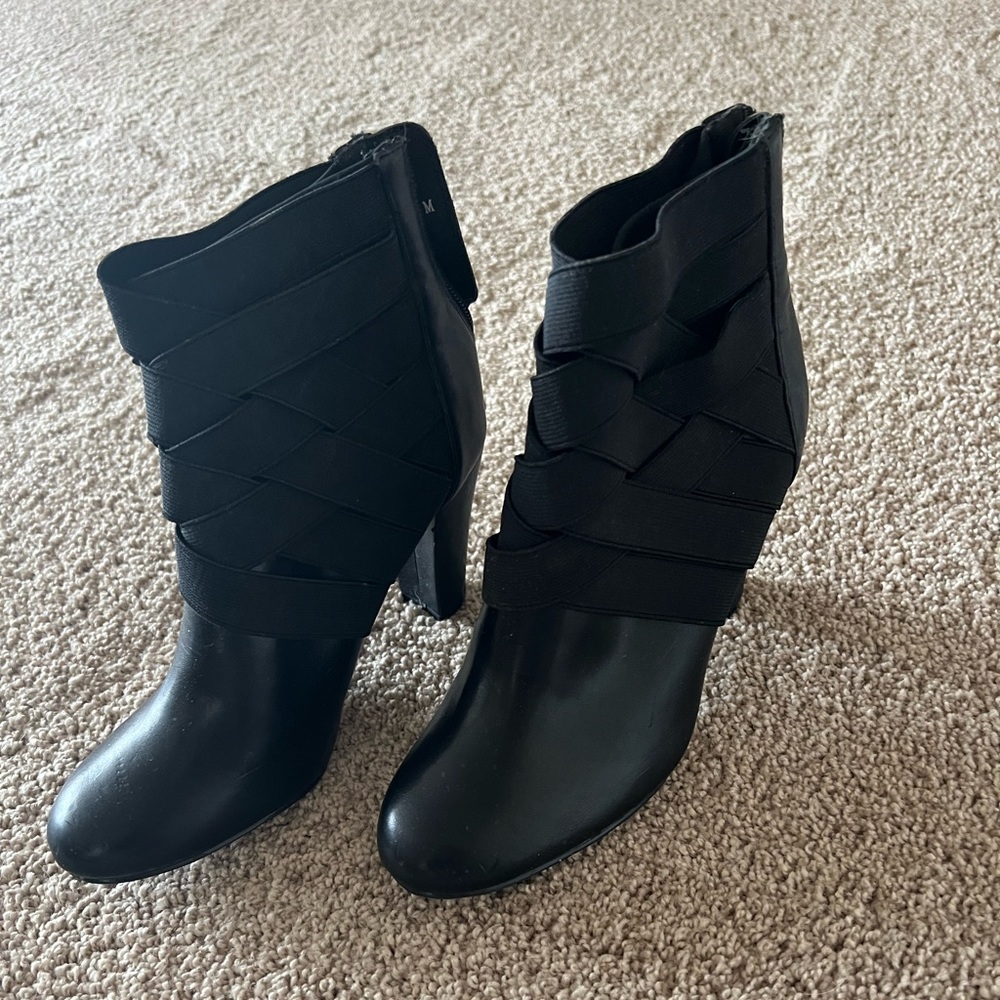 Black New York Ankle Boots